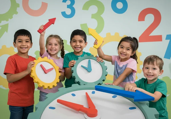 Kids learning time with a fun, adventurous activity