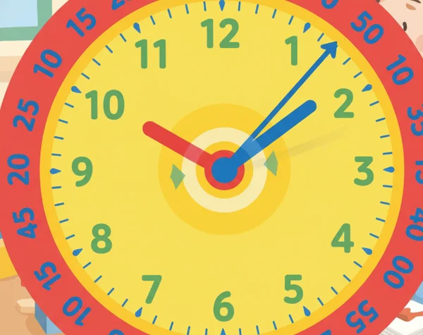 Minute hand pattern practice